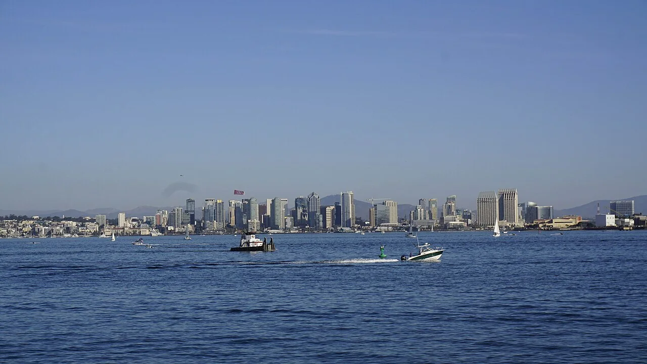 San Diego skyline and waterfront